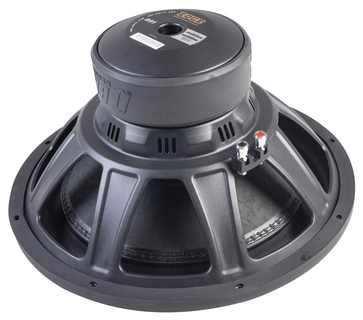 EDGE Car Audio EDBX15D2-E0 DBX Series 15-Inch 1800W High-Power Subwoofer for Deep Bass - Perfect for Car Audio Systems, Home Theaters & Live Music Events