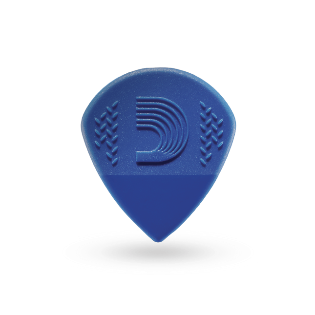 D'Addario Nylpro Jazz Guitar Pick 1.4mm - Blue Nylon Plectrum for Jazz, Blues & Acoustic Playing - Perfect for Smooth Strumming & Fast Solos
