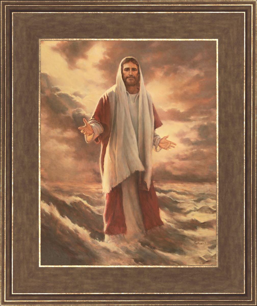 Fear Not, It is I - Religious Wall Art Decor for Home & Church - Perfect for Christian Gifts & Inspirational Decorations