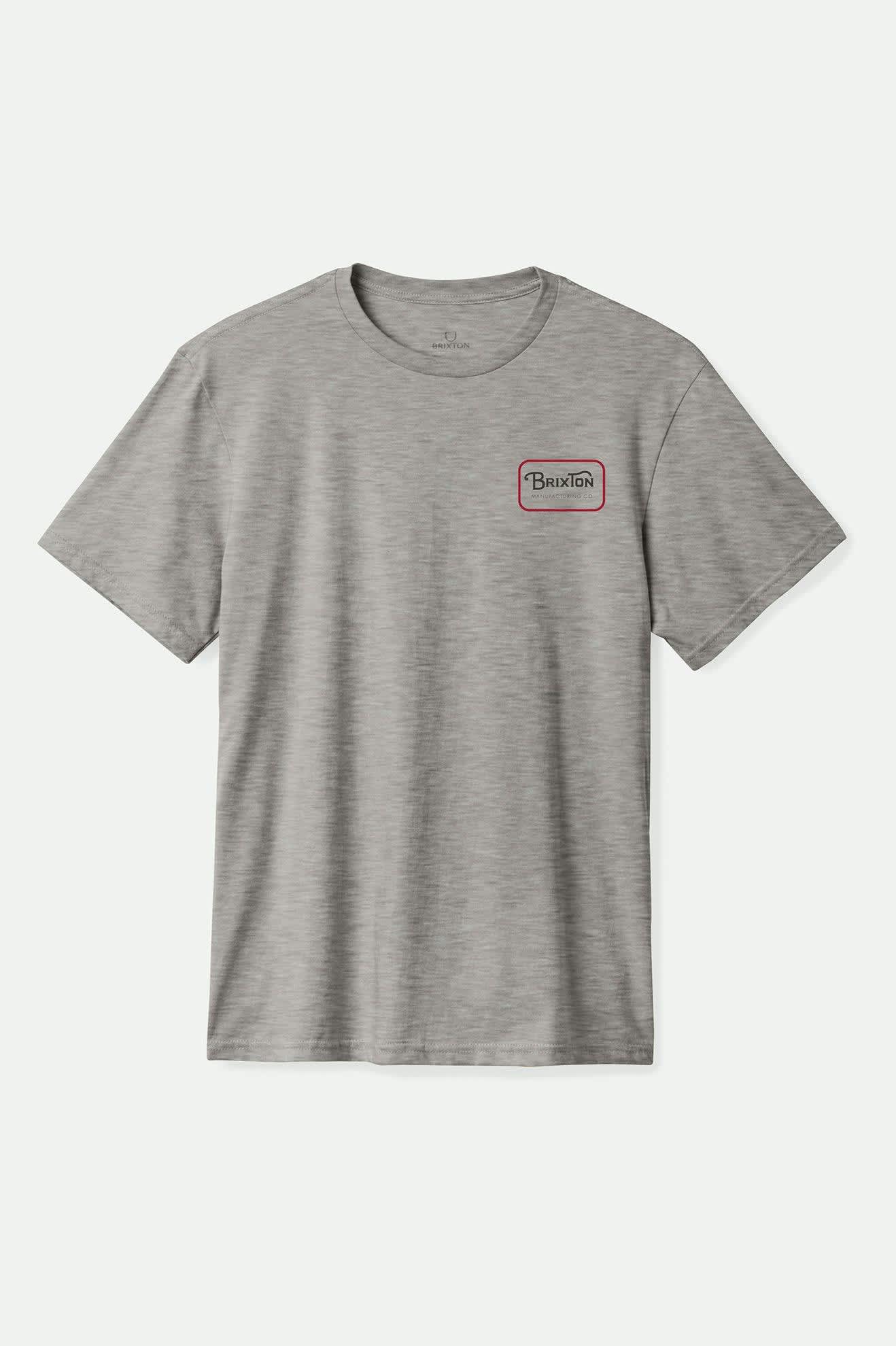 Premium Grade S/S Standard T-Shirt for Men & Women - Heather Grey, Washed Black, Dark Red - Comfortable Casual Wear for Everyday, Gym, and Outings
