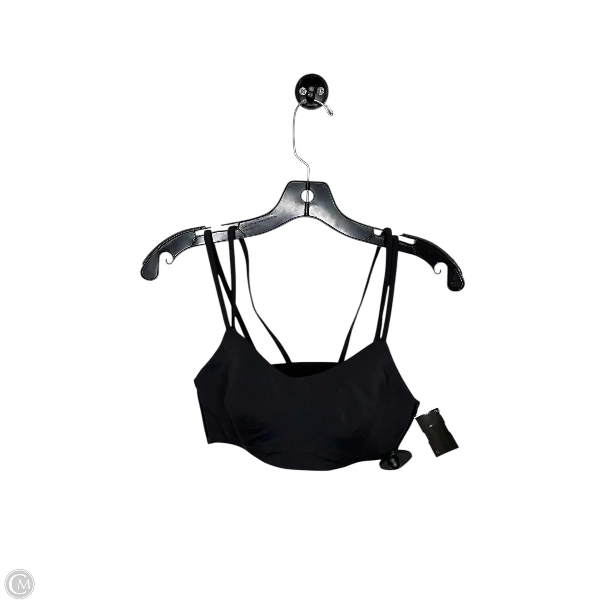 Lululemon Women's Black Medium Athletic Sports Bra - Perfect for Yoga, Running & Gym Workouts