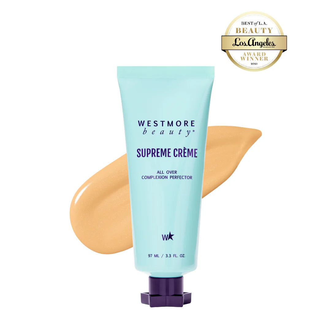 Westmore Beauty Supreme Crème Makeup Base - Multi-Use Face & Body Perfector for Flawless Coverage | Ideal for Daily Makeup, Photo Shoots & Special Occasions