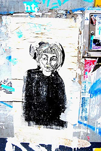 20x30 Inch Laminated Street Art Stencil Hamburg Graffiti Poster - Vibrant Colors & Sharp Details - Perfect for Urban Decor, Bedroom Wall Art & Gift Ideas
