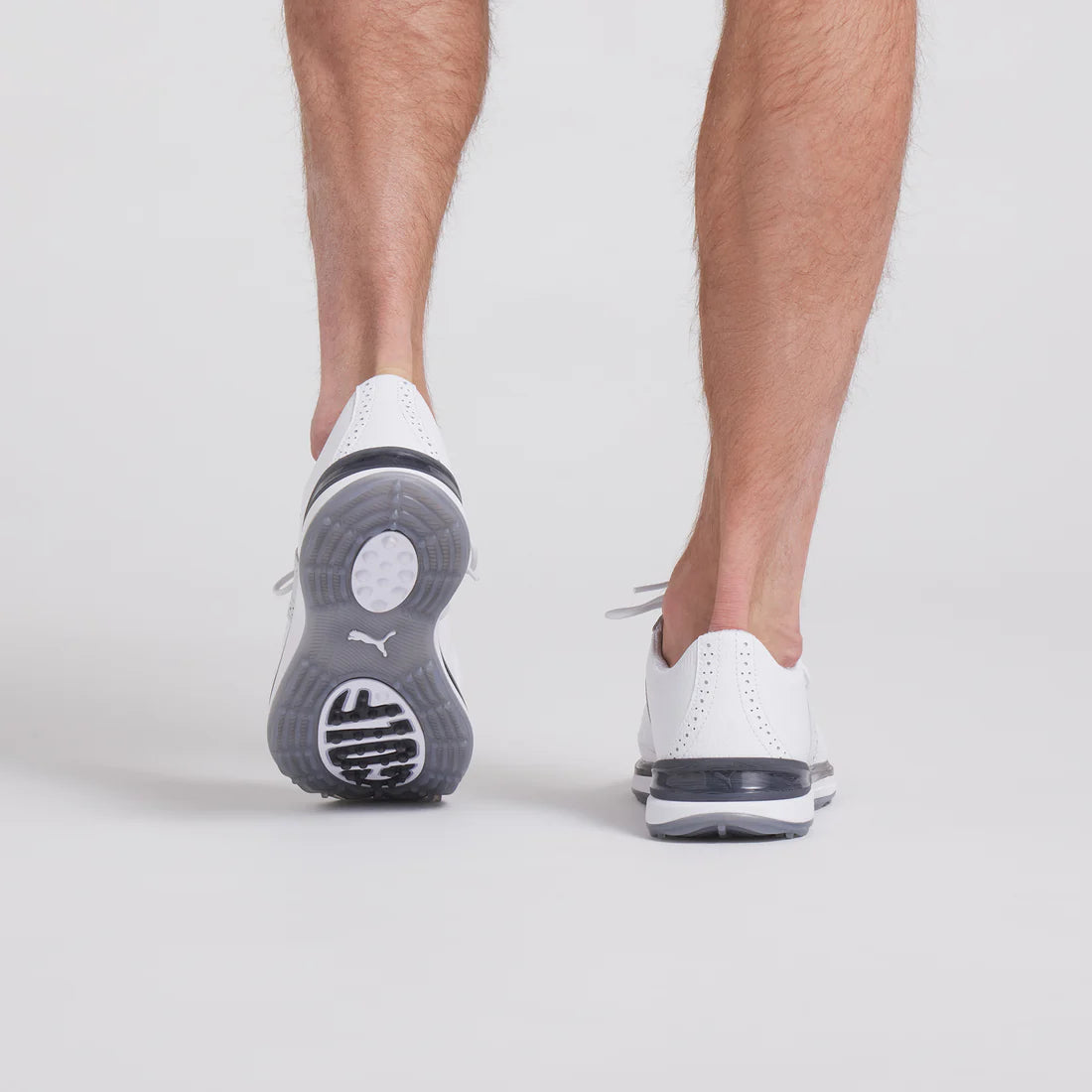 Puma Avant Running Shoes for Men - White & Feather Gray - Lightweight & Breathable for Jogging, Gym, and Daily Wear
