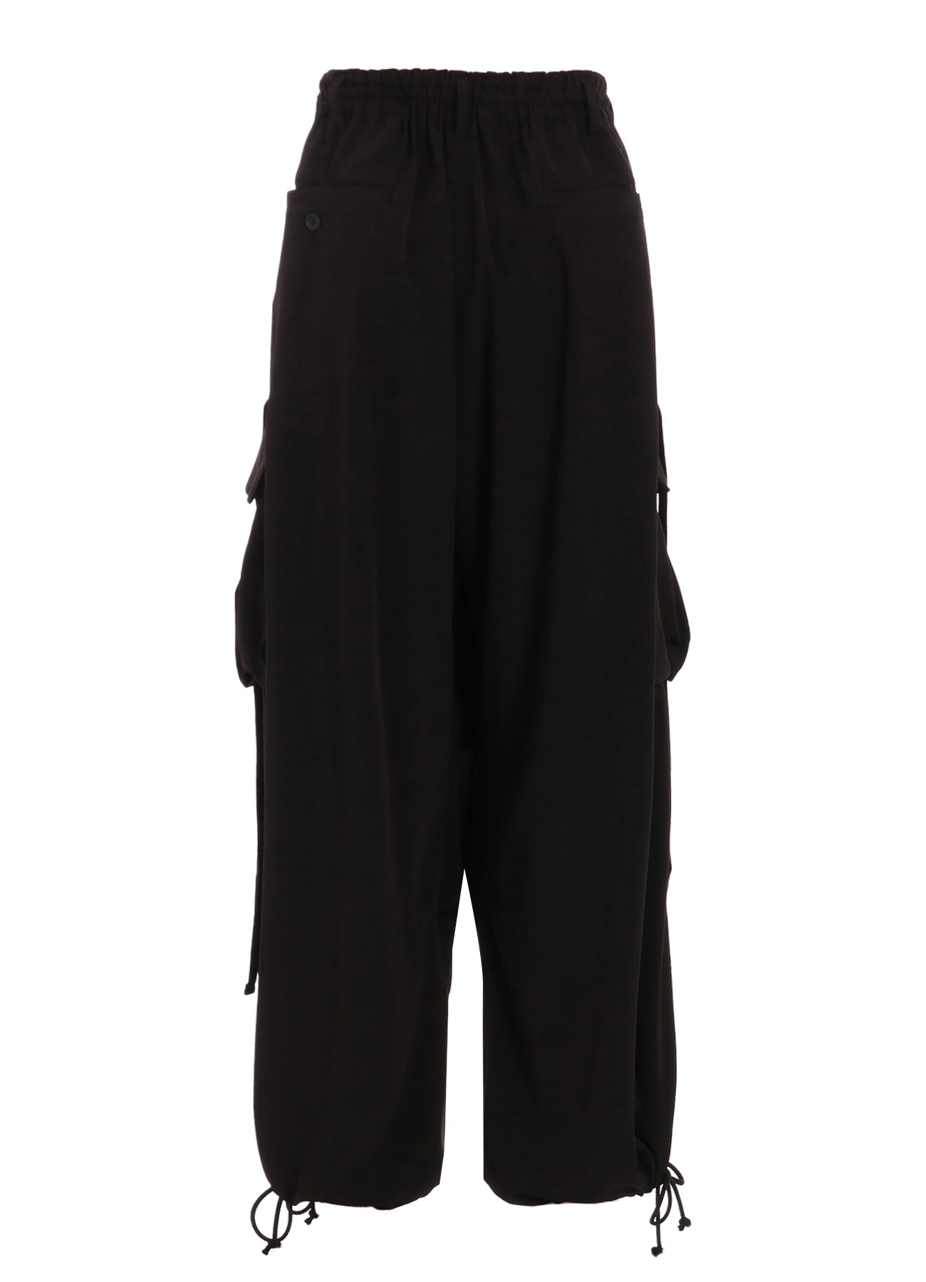 CREPE de CHINE ARMY TECHNO PANTS - Military Style Tactical Pants for Outdoor Adventures & Urban Streetwear