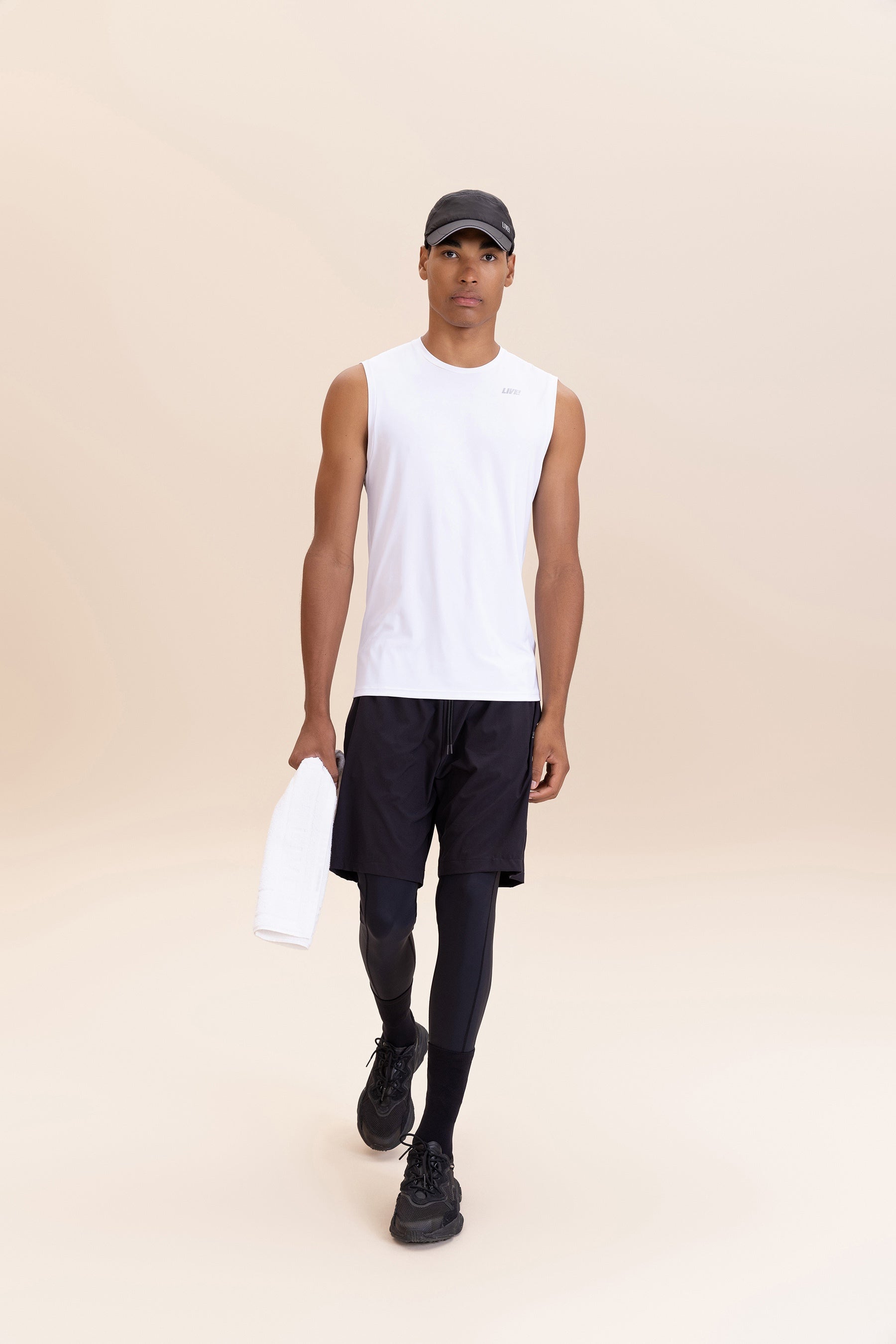 Comfy Link Reflex Men's Tank Top - Breathable & Lightweight for Workouts, Gym & Summer - Perfect for Running, Yoga & Outdoor Activities