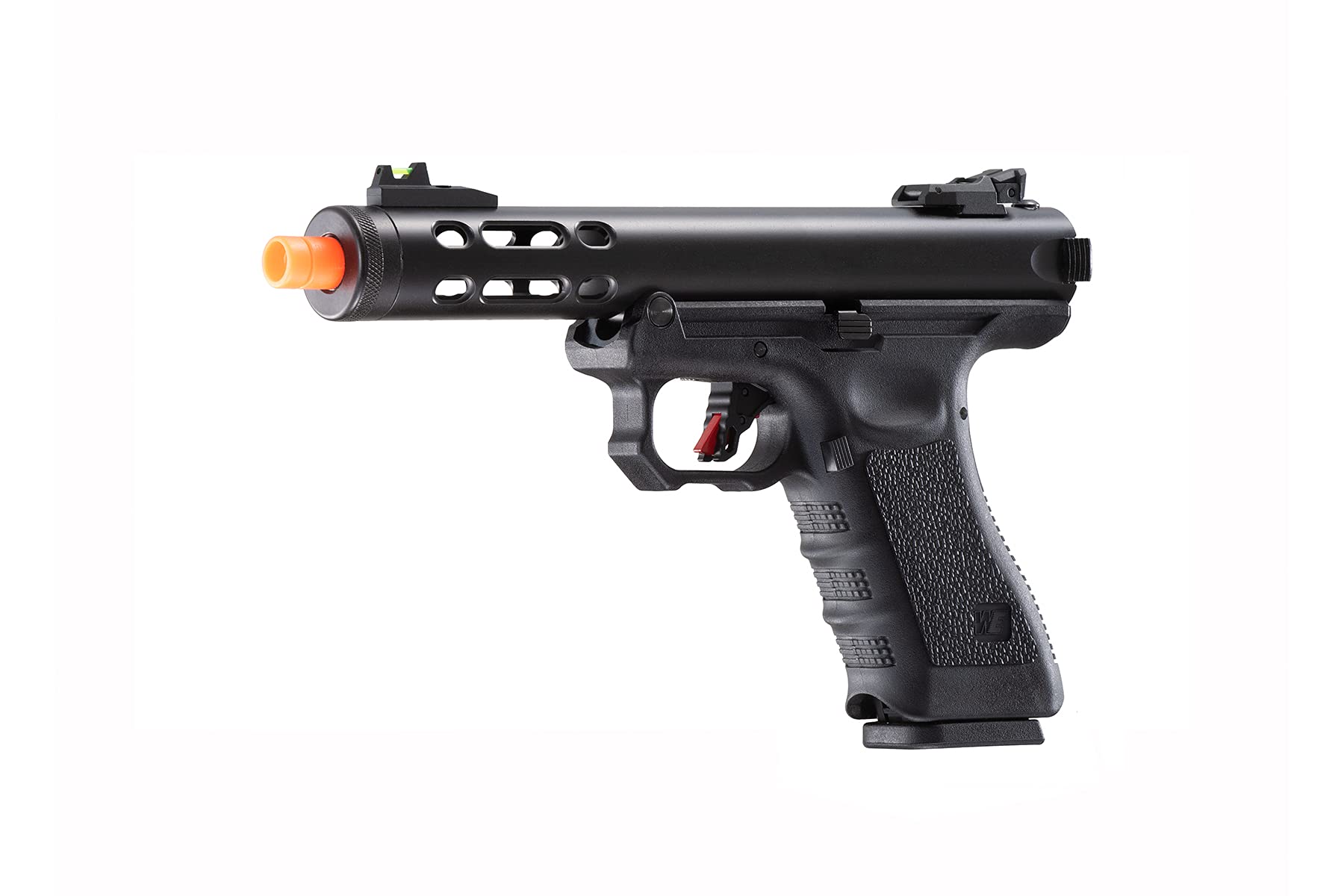 Lancer Tactical WE-Tech Galaxy Gas Blowback Airsoft Pistol - Black/Blue/Purple/Gold/Silver | Realistic GBB Pistol for Airsoft Games, Training & Collecting
