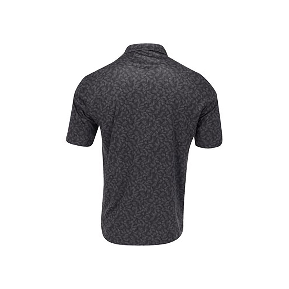 Greg Norman Men's ML75 Recycled Microlux Ryegrass Golf Polo Shirt - Moisture-Wicking Performance Top for Golf, Tennis & Casual Wear
