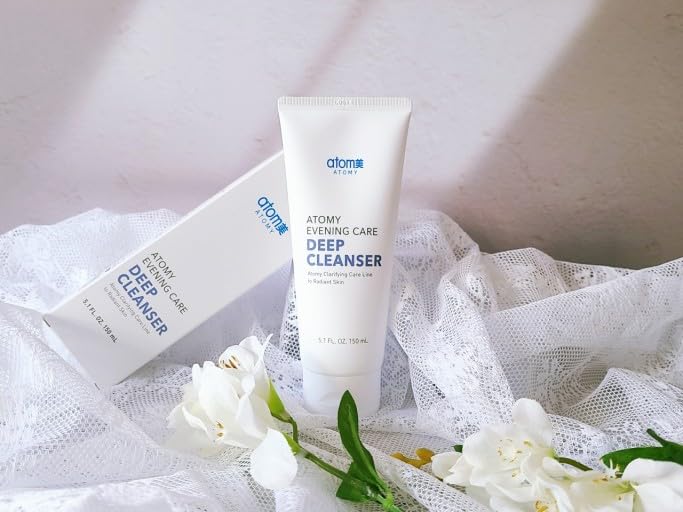 Atomy Deep Cleansing Face Wash - Gentle Evening Care for Clean Skin, Makeup Removal & Pore Cleansing | Perfect for Nighttime Skincare Routine