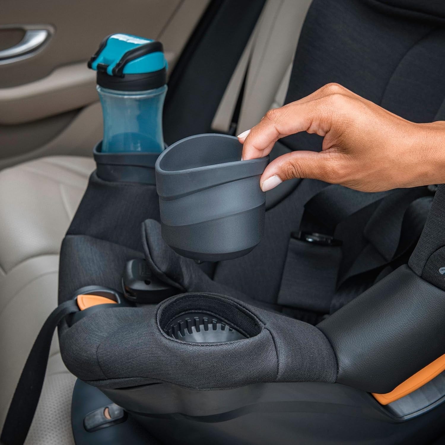 Chicco Fit360 ClearTex Rotating Convertible Car Seat - 360° Swivel & Rear-Facing to Forward-Facing - Premium Safety for Babies & Toddlers - Perfect for Travel, Road Trips & Daily Commutes