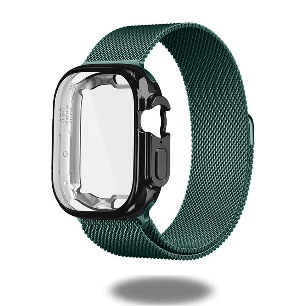 Durable Metal Mesh Loop with Shockproof TPU Case - Perfect for iPhone 14/13/12 Series, Samsung Galaxy & Pixel Phones - Ideal for Gym, Outdoor Activities & Everyday Protection