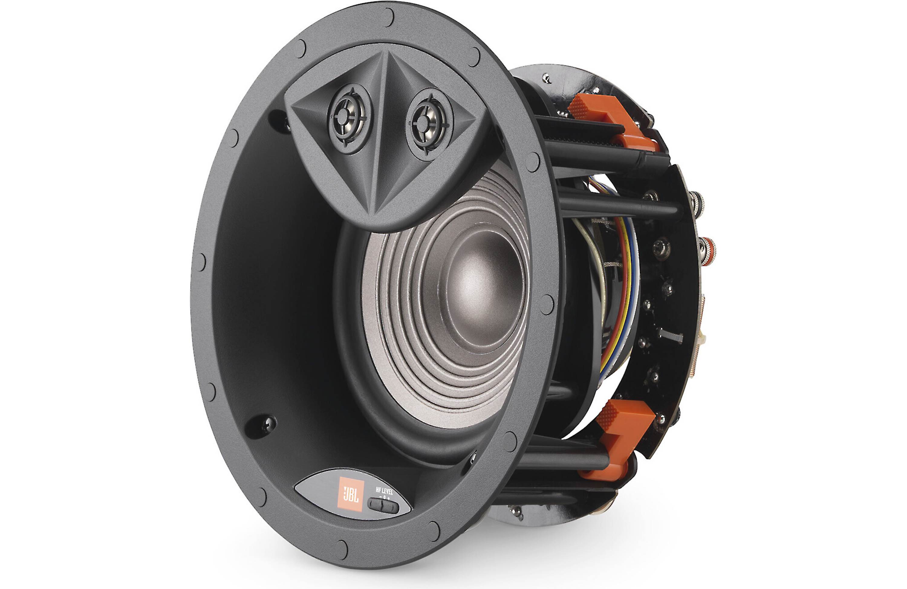 JBL Studio 2 6ICDT In-Ceiling Stereo Speaker - High-Quality Audio for Home Theater & Surround Sound Systems - Perfect for Living Rooms, Bedrooms & Commercial Spaces