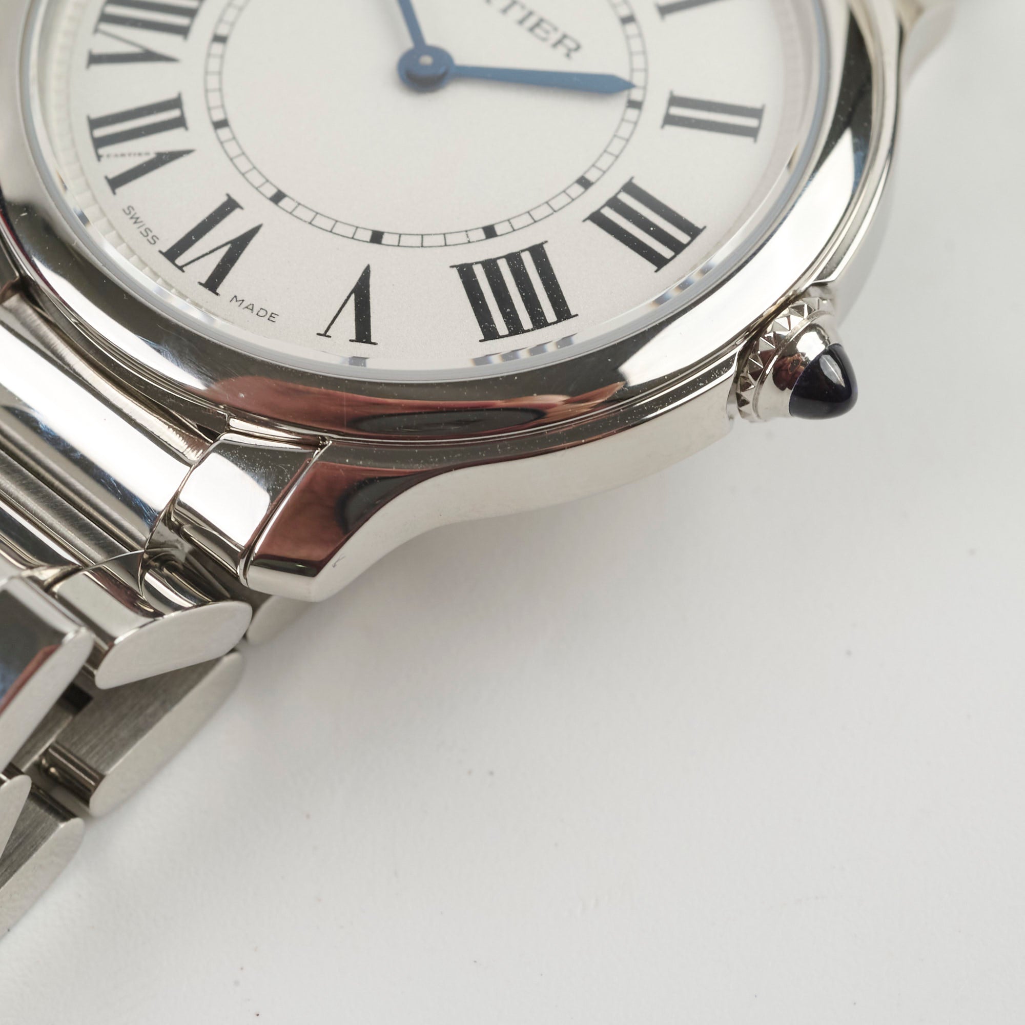 Cartier Ronda Must De Watch 36mm Stainless Steel WSRN0034 - Luxury Dress Watch for Women, Perfect for Business, Parties & Special Occasions