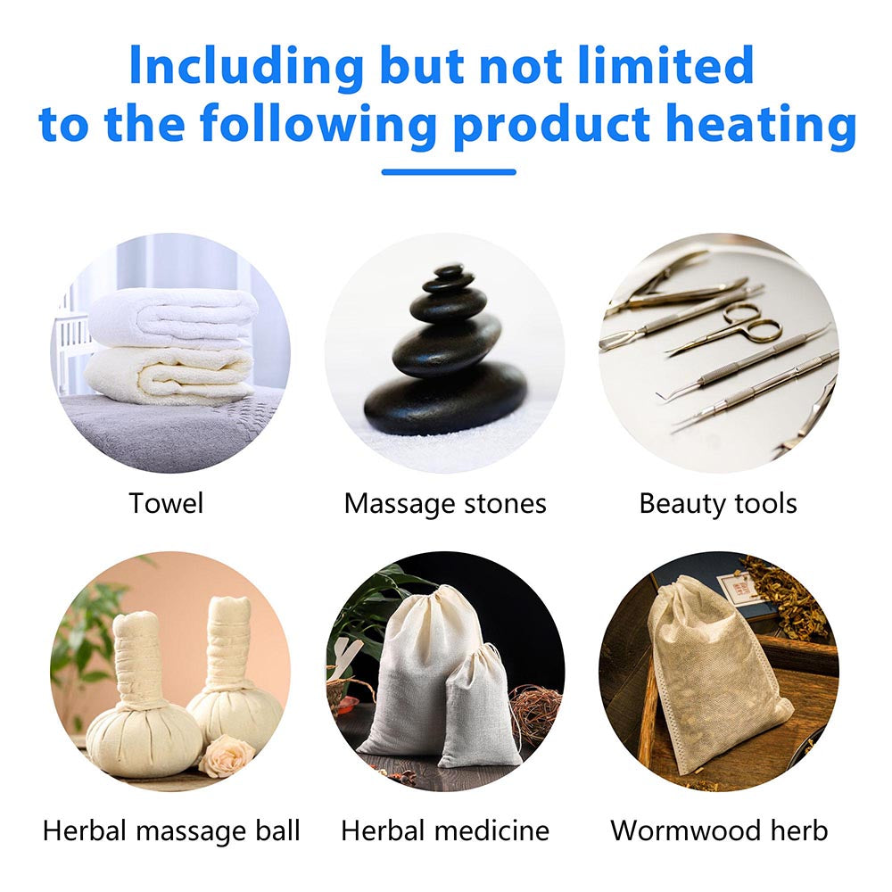 46L 2-in-1 Heated Towel Warmer & UV Sterilization Cabinet | Fast Warming & Sanitizing for Bath, Spa, Salon & Baby Care | TheLAShop