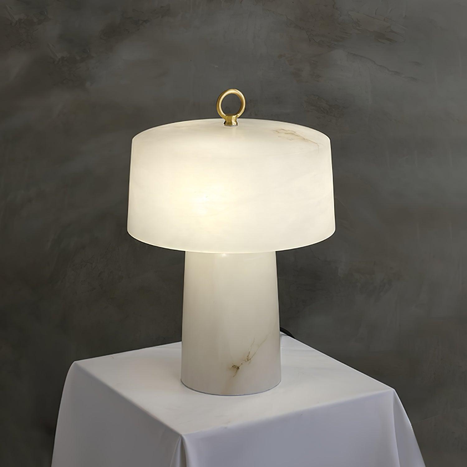 Aogashima Modern LED Table Lamp - Adjustable Brightness, USB Charging Port, Night Light for Bedroom, Living Room, Office - Perfect for Reading, Working & Relaxing