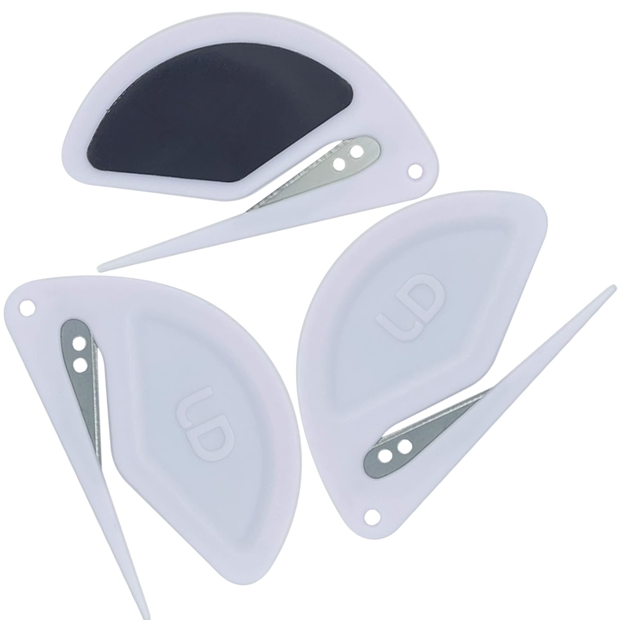 Magnetic Letter Openers - White Desk Organizer for Office & Home Use