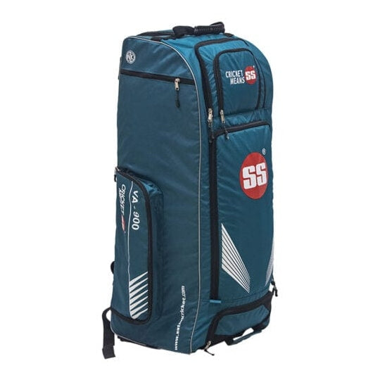 SS VA 900 Duffle Wheelie Cricket Kit Bag - Large Rolling Sports Equipment Bag for Cricket Gear Storage & Travel | Perfect for Team Games, Practice Sessions & Tournament Transport