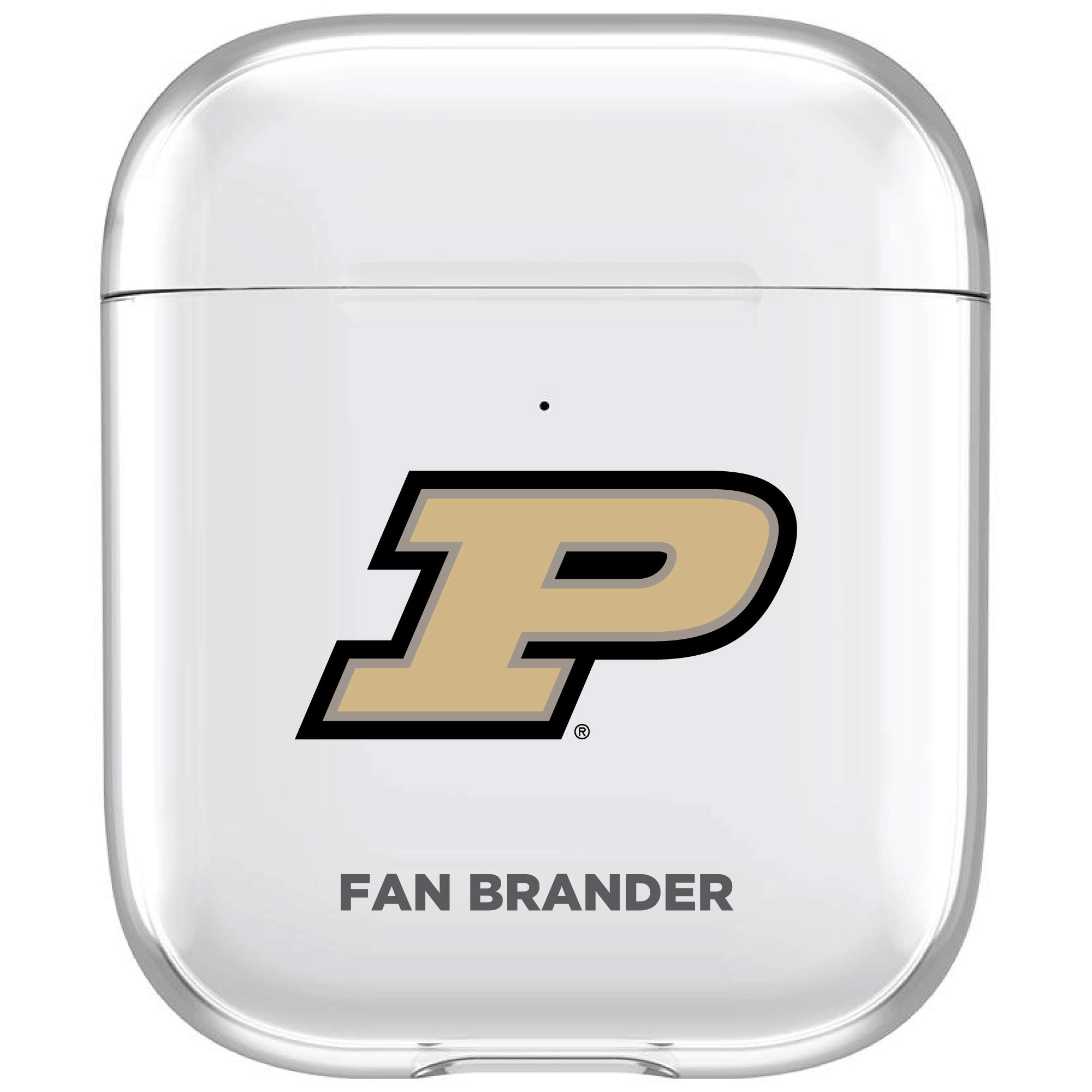 NCAA Fan Brander Clear AirPods Case - Durable Protective Cover for AirPods 1/2/3/Pro - Perfect for College Sports Fans & Game Day Accessories