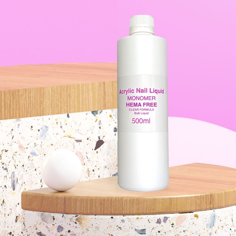 Professional Acrylic Nail Liquid Monomer for Nail Art - High Quality Bulk Wholesale for Salons & DIY Manicure at Home | Perfect for Nail Extensions, French Tips & Acrylic Overlays