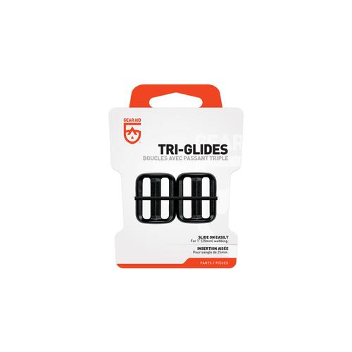 1 Inch Triglide Buckle - Charcoal Slate Color - Heavy Duty Adjustable Straps for Outdoor Gear, Backpacks & Tactical Equipment