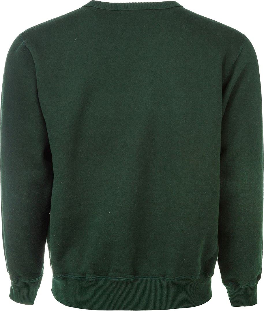 Unisex 100% Cotton Crewneck Sweatshirt - Soft Comfortable Pullover for Men & Women - Perfect for Casual Wear, Lounge & Street Style