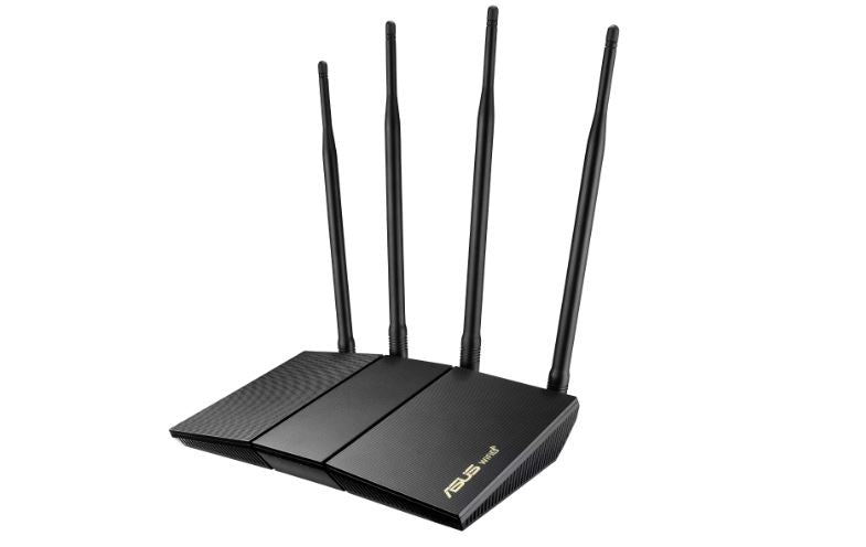ASUS RT-AX1800HP Dual Band WiFi 6 Router (802.11ax) - High Performance Wireless Internet for Gaming, Streaming & Home Office