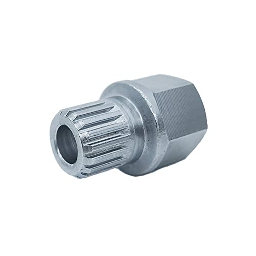Volkswagen Chrome Steel Wheel Lock Key - Anti-Theft Lug Nut Screw Key for VW (62) | Secure Your Wheels from Theft | Perfect for Parking, Travel & Long-Term Vehicle Protection