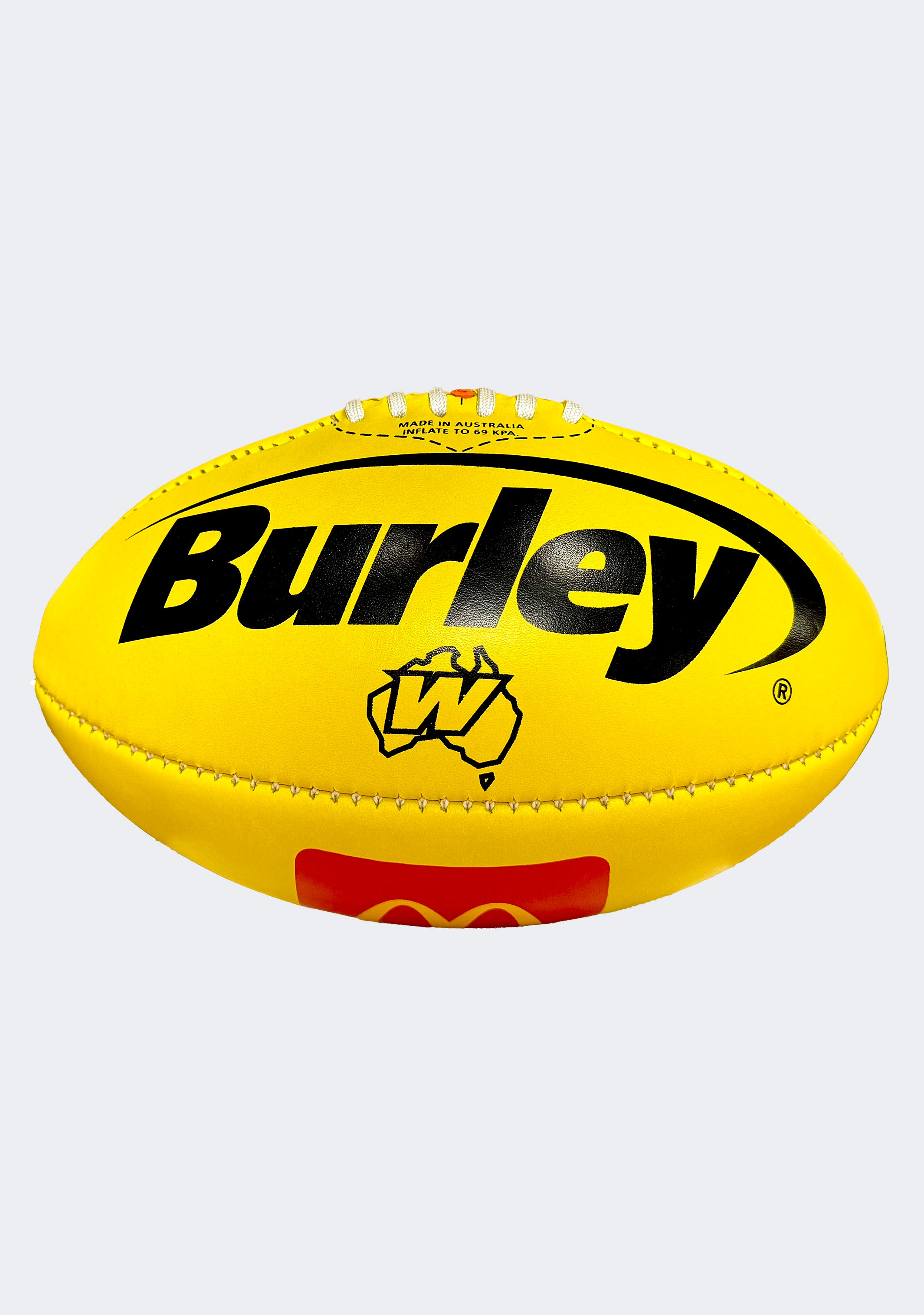 Burley Premier Women's Football SANFL Size 4 - Official Match Ball for Women's Australian Rules Football, Training & Competitive Games