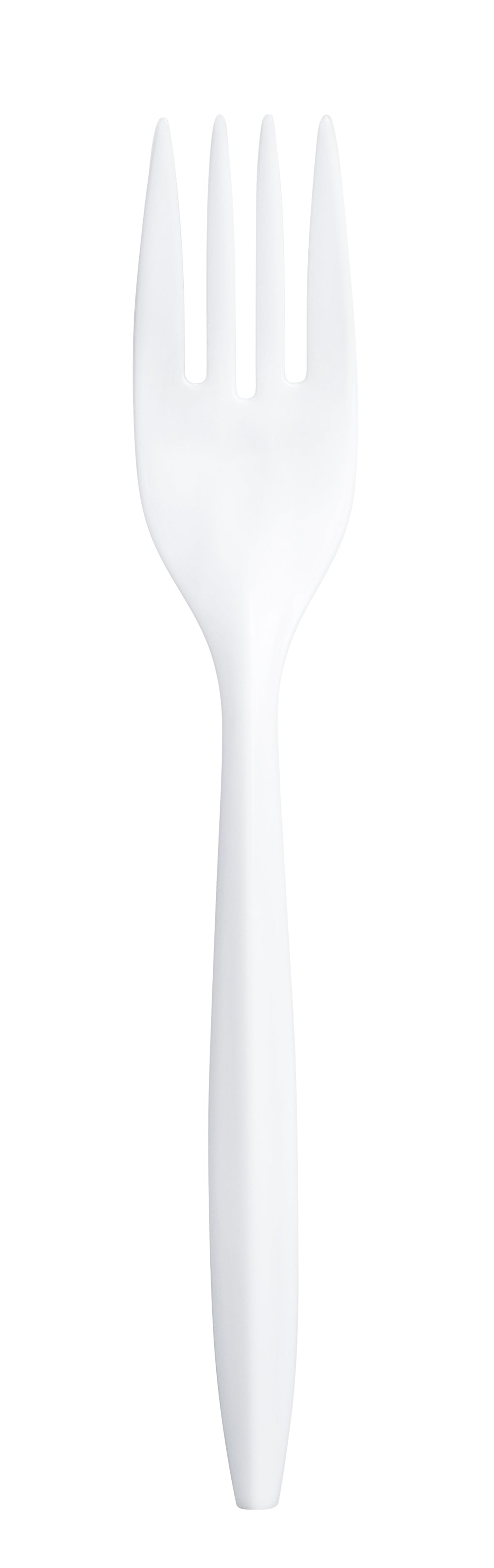 400-Piece White Plastic Cutlery Set - Basic Flatware Collection for Parties, Picnics & Catering | Durable Disposable Utensils