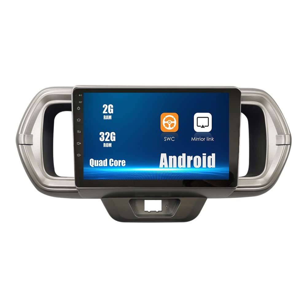 Android 10 Car Stereo with GPS Navigation - 2.5D Touch Screen Multimedia Player for TOYOTA Passo 2019 | Bluetooth, FM Radio, HD Display | Perfect for Commuting & Road Trips