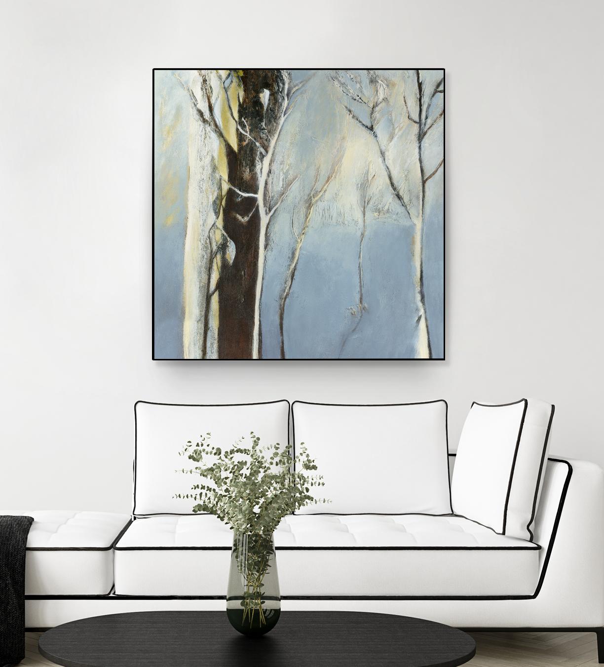 Contemporary Forest 2 - Modern Wall Art Canvas Print for Home & Office Decor | Perfect for Living Room, Bedroom, or Office Space