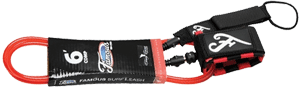 Famous Curran 8-Foot Red Dog Leash – Durable Everyday Walking Leash for Medium & Large Dogs – Perfect for Park Walks, Hiking & Outdoor Adventures