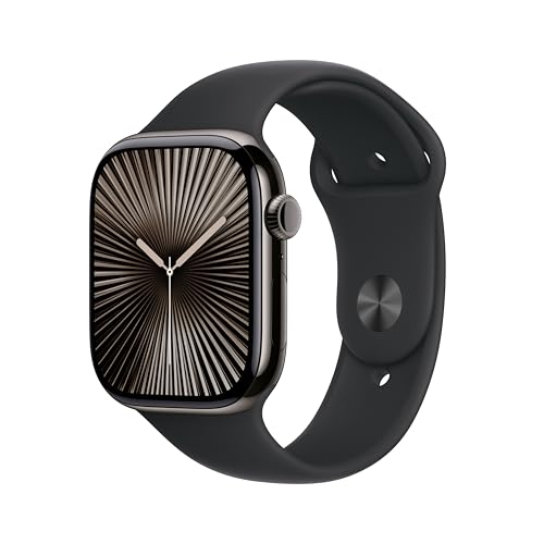Slate Titanium Case with Black Sport Band