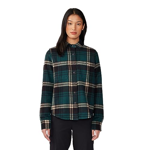 Dark Marsh Plaid Print