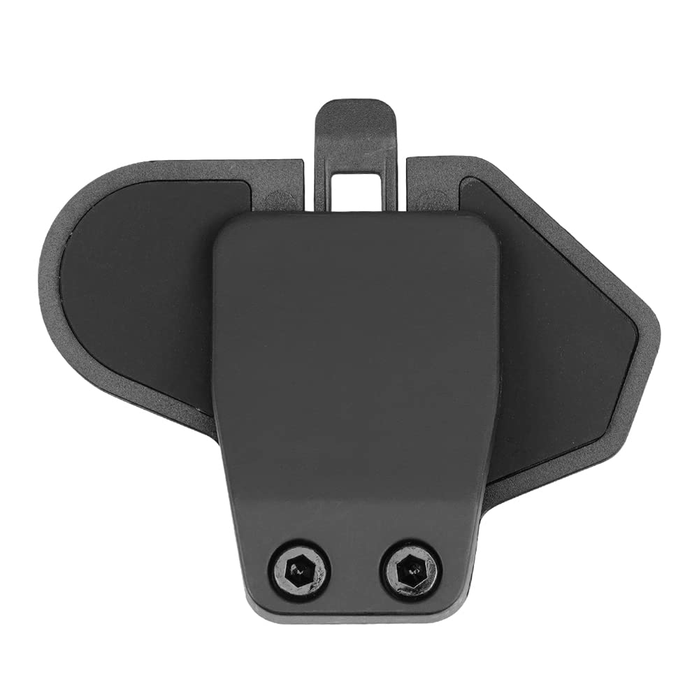 FreedConn T-MAX Motorcycle Bluetooth Intercom System - Helmet Communication Headset with Remote Control & Easy Screw Clip Installation for Riders - Perfect for Group Riding, Touring & Adventure Motorcycling