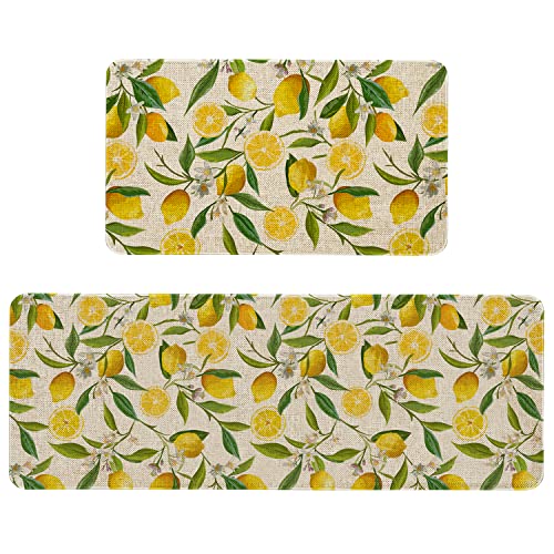 Lemon Kitchen Mat