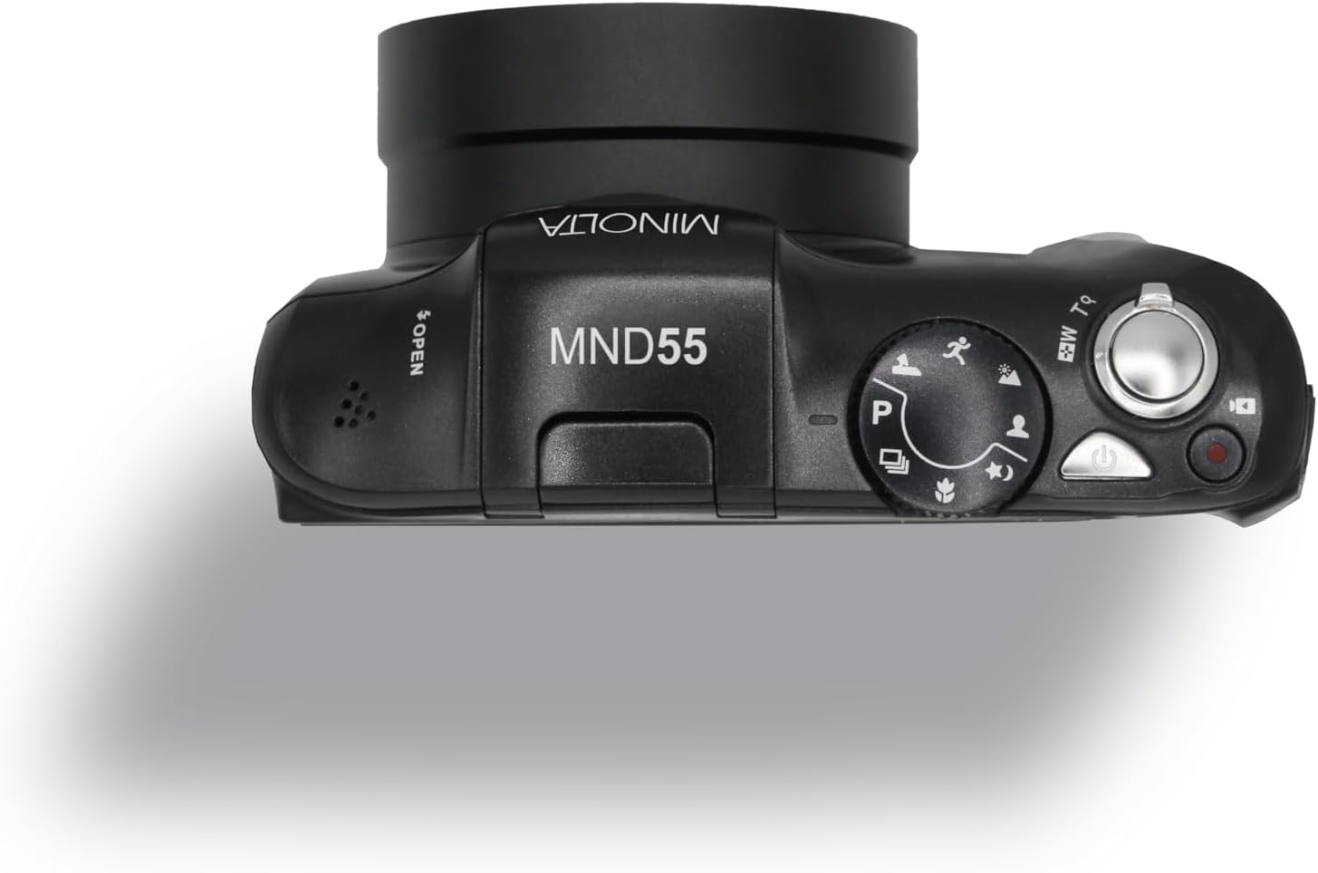 MINOLTA MND55 64MP Autofocus Digital Camera - 4K Ultra HD Video, WiFi Connectivity (Black) - Perfect for Travel Photography, Vlogging & Content Creation - Memory Card Not Included