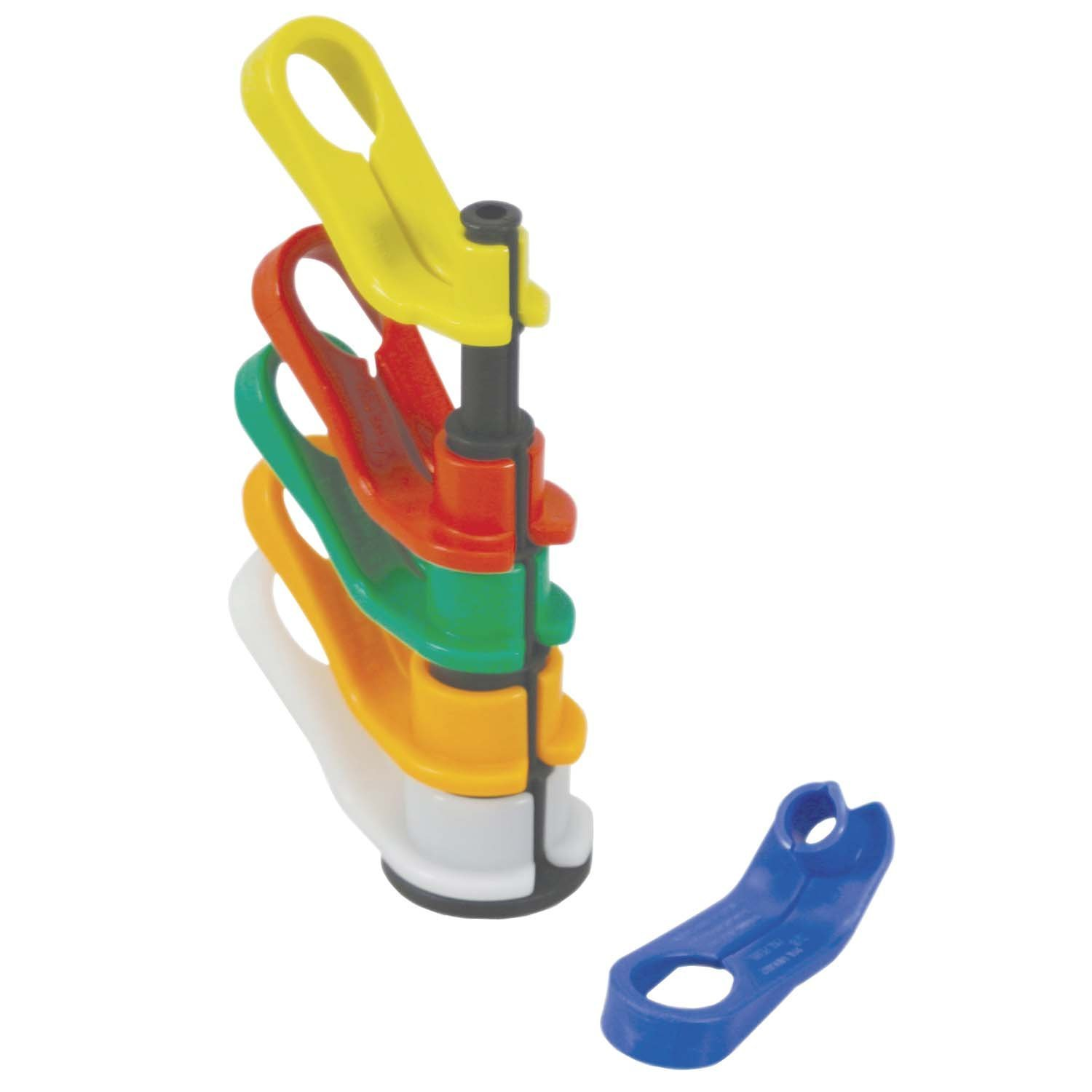 Lisle 39400 6 Piece Angled Disconnect Tool Set - Professional Automotive Quick Release Tool Kit for Battery Terminals & Electrical Connectors - Perfect for Mechanics & DIY Car Repairs
