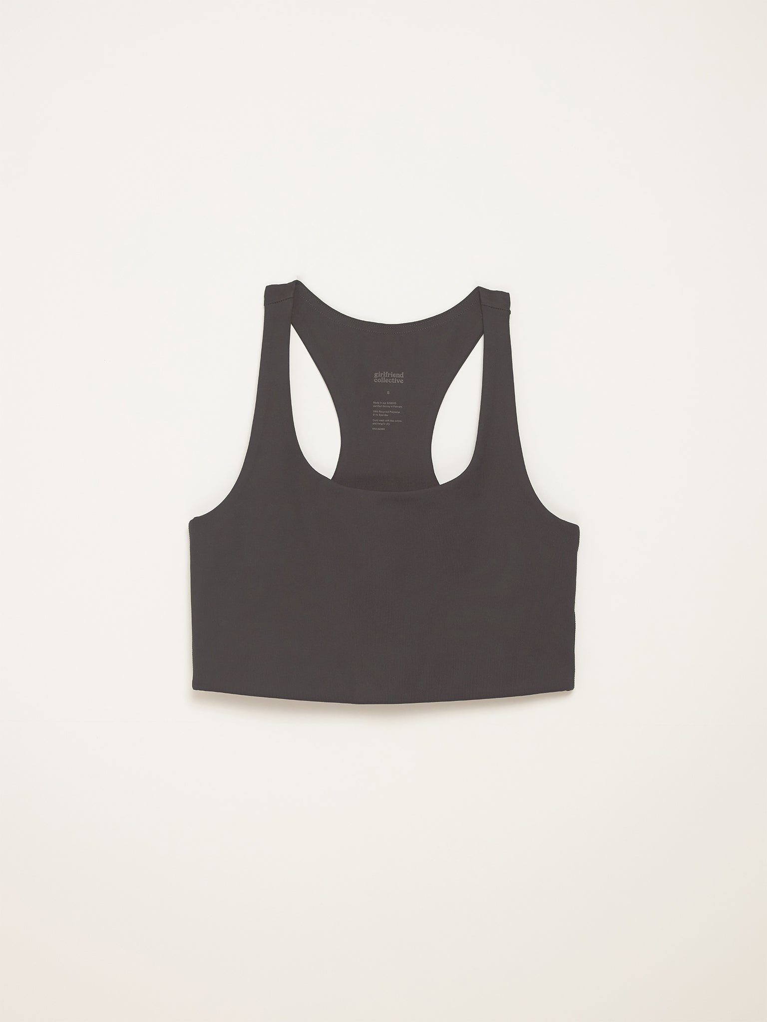 Girlfriend Collective Paloma Bra - High Support Sports Bra for Women, Seamless Workout Top for Running, Yoga & Gym - Eco-Friendly Activewear for Fitness & Everyday Wear