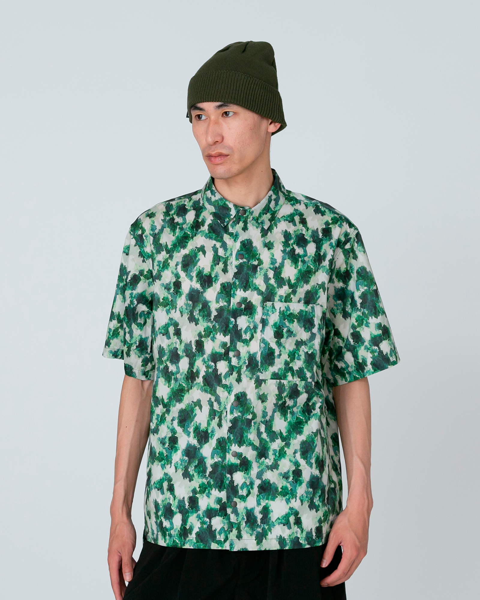 Printed Breathable Quick Dry Shirt for Men - Moisture Wicking Activewear for Running, Gym & Outdoor Sports