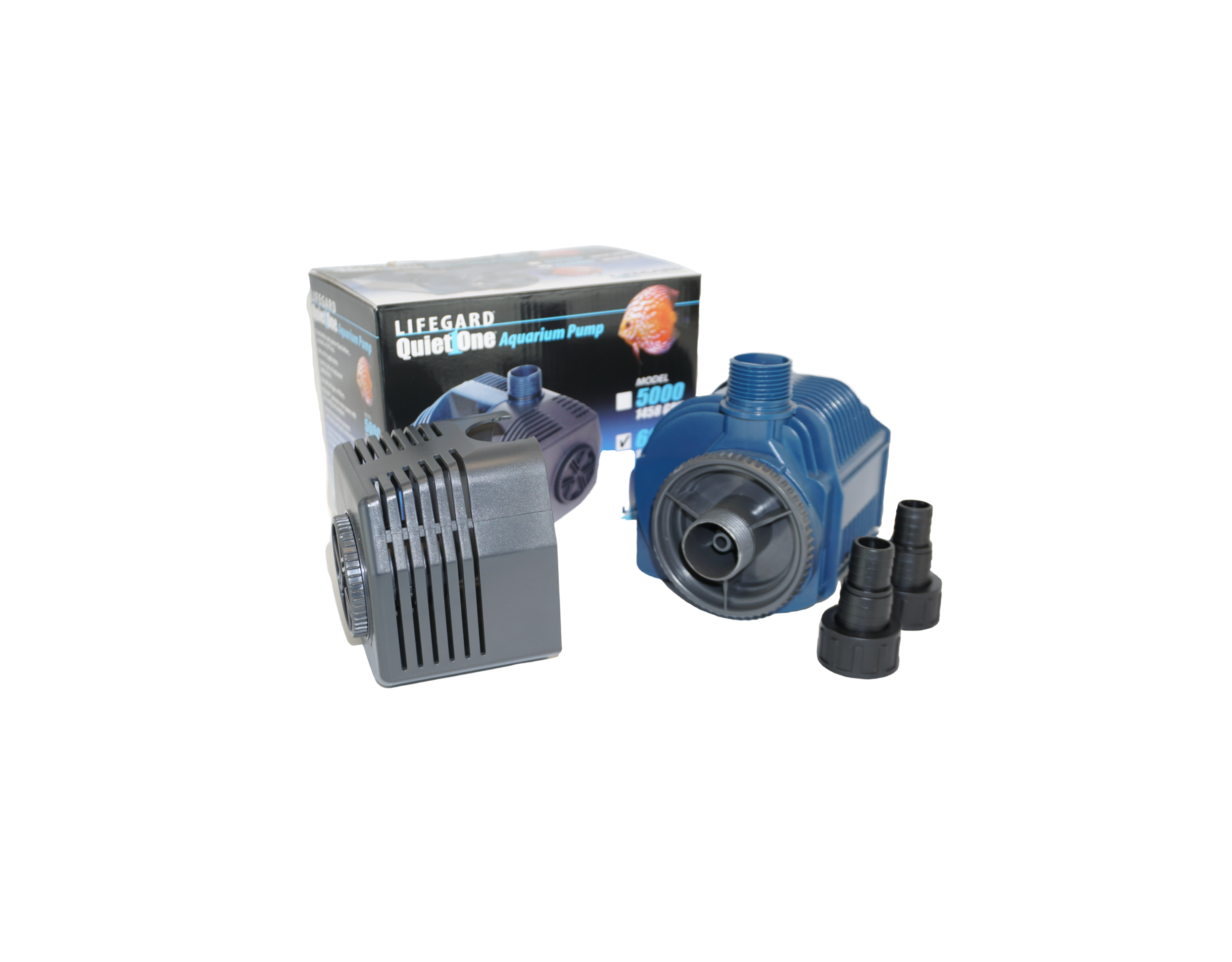 Quiet One Pro Series Aquarium Pump 5000 - 1022 GPH High Flow Water Pump for Fish Tank, Pond & Hydroponics | Energy Efficient & Ultra Quiet Submersible Pump