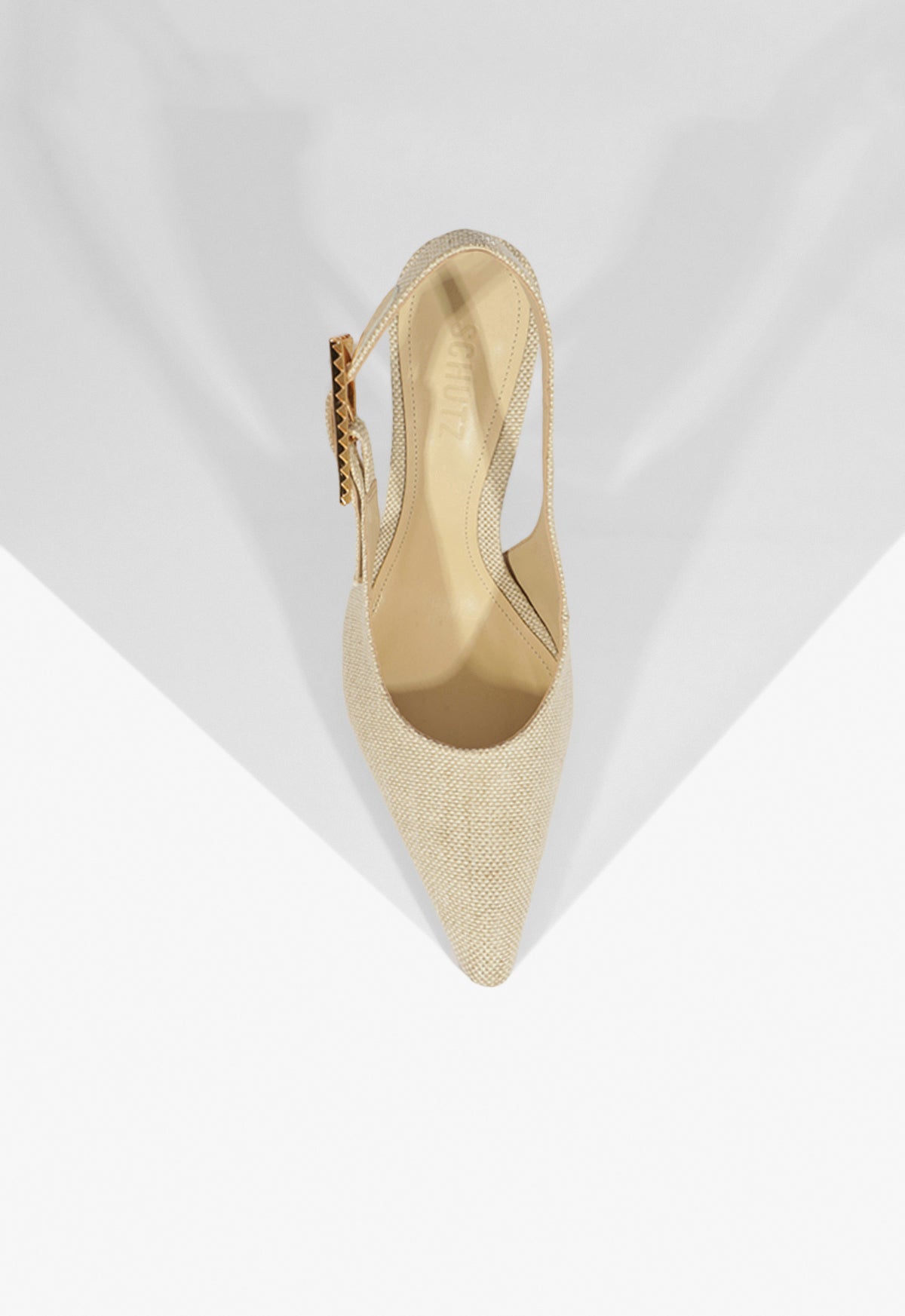 Ciara Women's High Heel Stiletto Pumps - Beige Pointed Toe Dress Shoes for Party, Wedding & Evening Wear