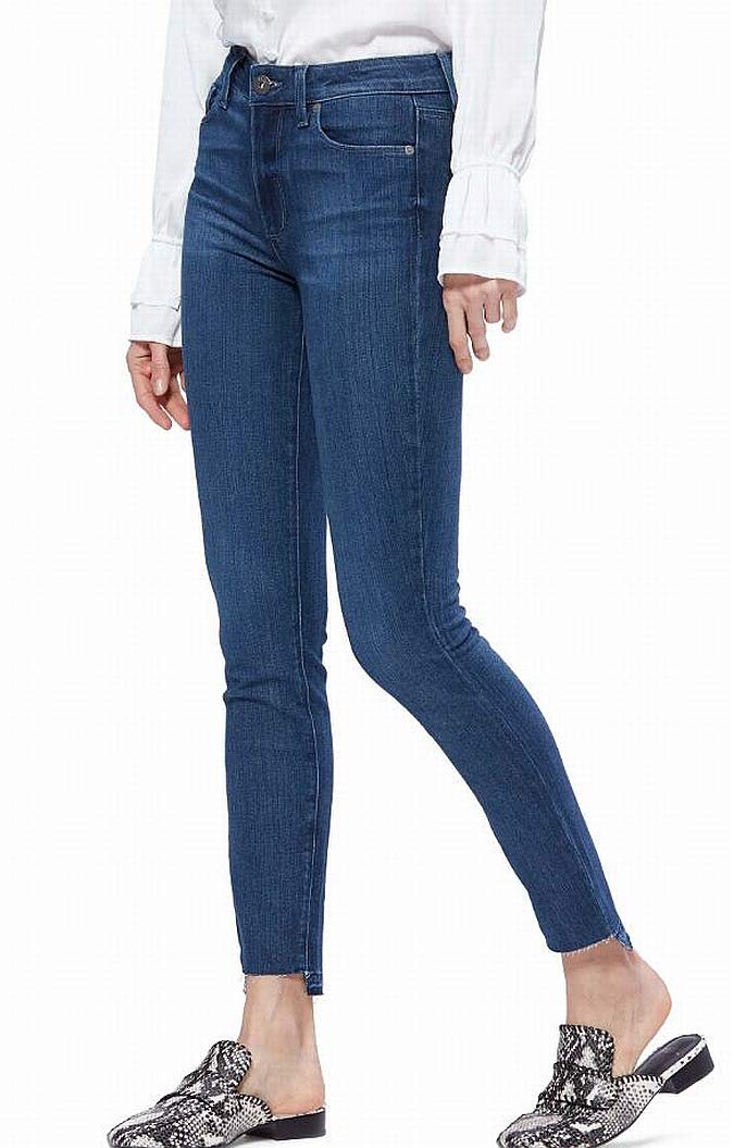 PAIGE Women's Hoxton Transcend High Rise Ultra Skinny Jeans - Stretch Denim Pants for Work, Date Night & Everyday Wear | Comfortable Slim Fit Jeans for Women