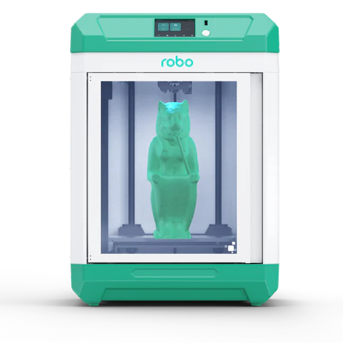 Robo E4 Pro Professional Grade Education 3D Printer for STEM Learning, Classroom Projects & Maker Labs - High Precision Desktop 3D Printing Solution