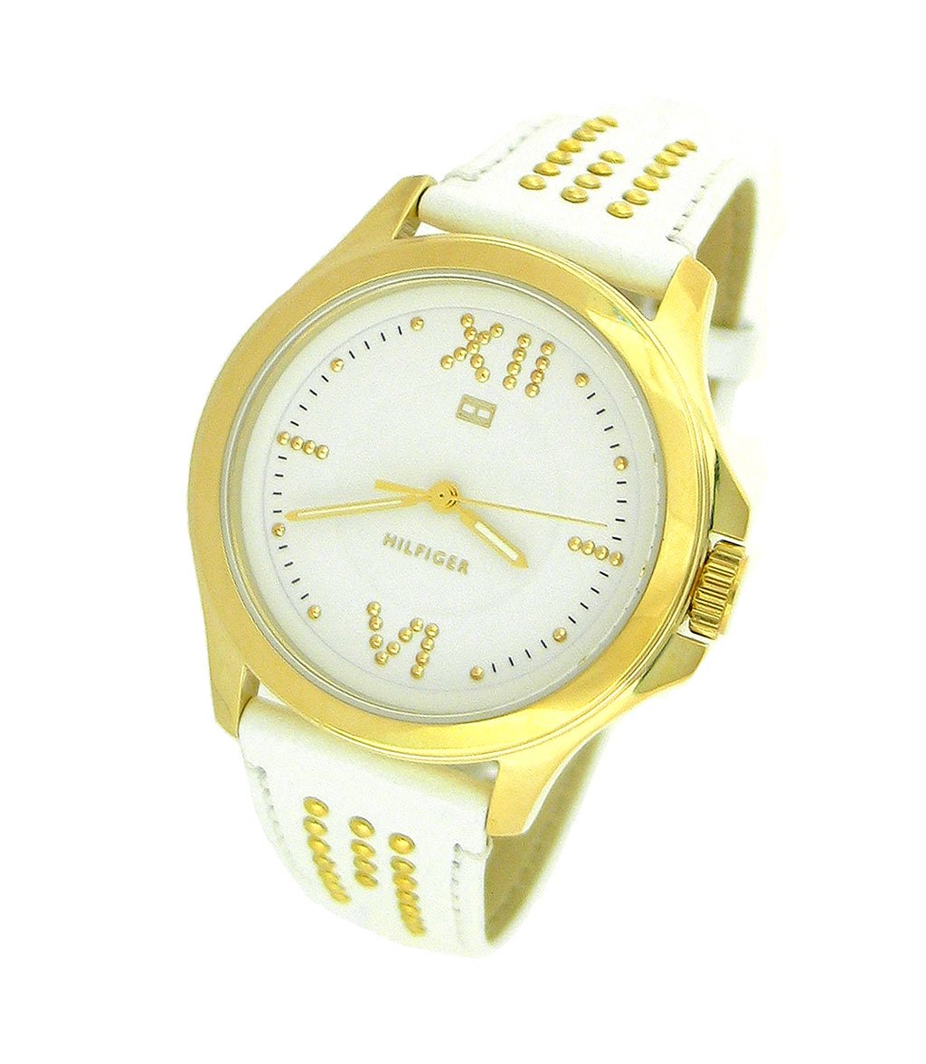 Tommy Hilfiger Women's Leather Strap Watch 1781013 - Elegant Fashion Accessory for Everyday Wear & Special Occasions