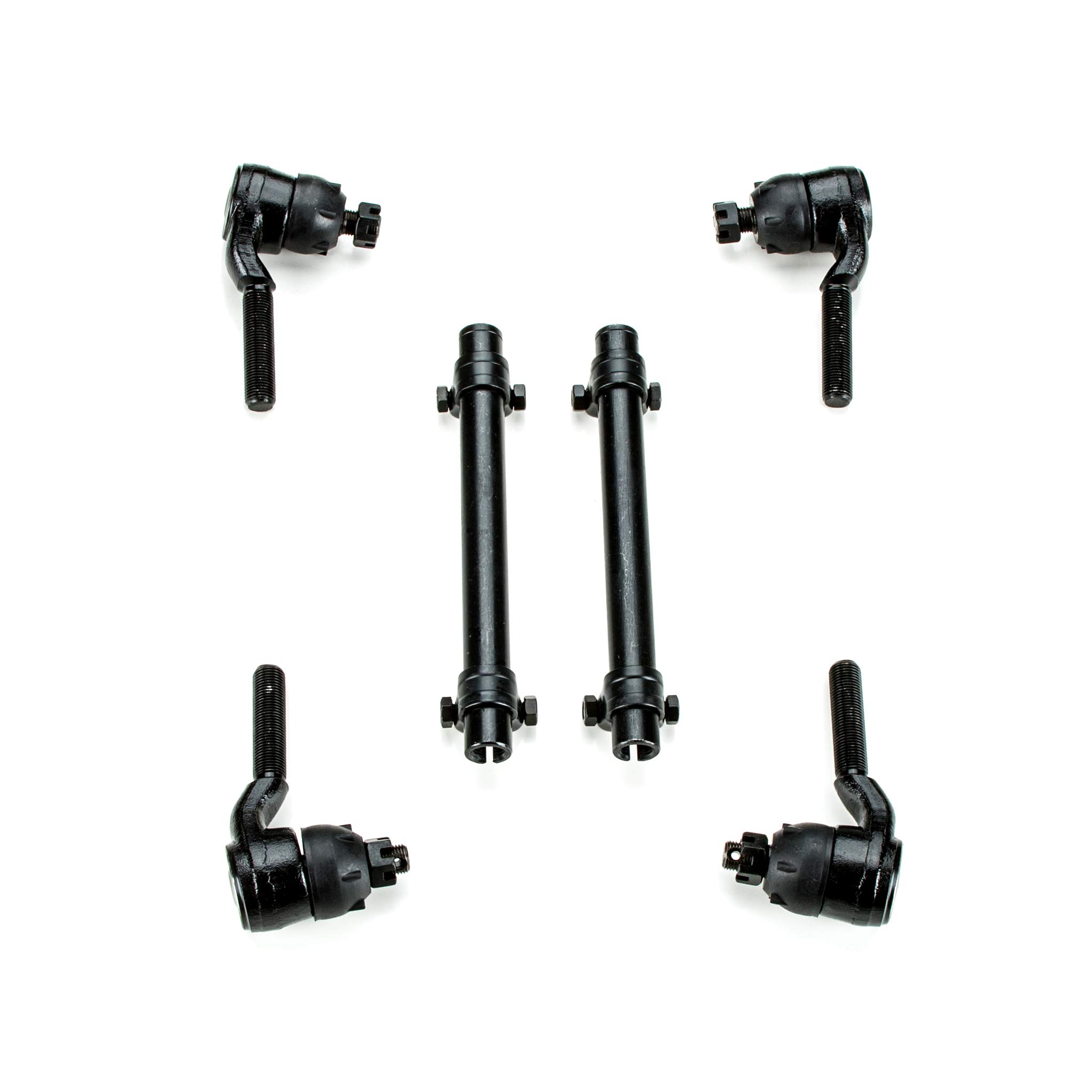 Plymouth Barracuda Tie Rod Steering Rebuild Kit - 6 Piece OEM Replacement for All Brakes | Durable Steering System Repair for Classic Car Restoration & Performance Upgrades