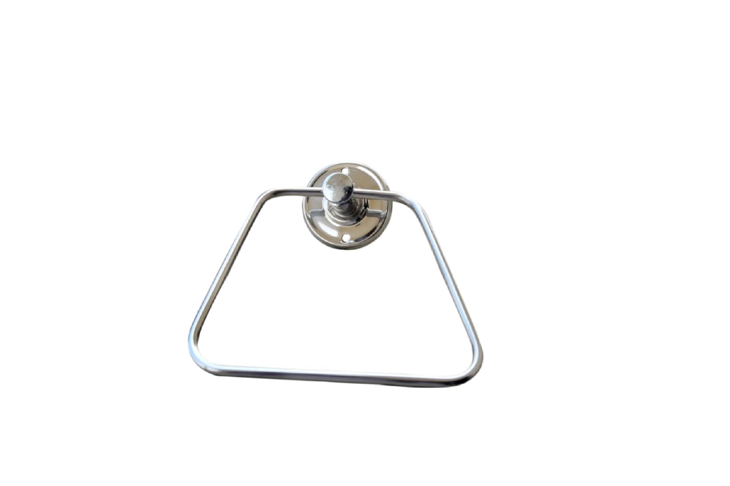 TRINGALE Stainless Steel Towel Ring - Chrome Bathroom Accessory for Hand & Kitchen Towels - Perfect for Bathroom, Kitchen & Spa Decor