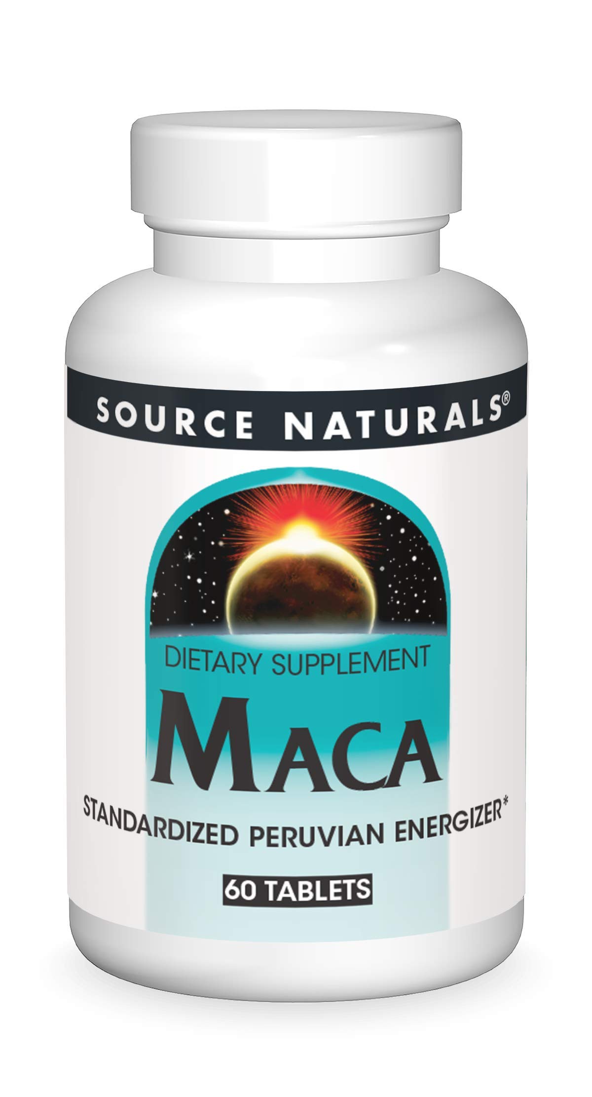 Source Naturals Maca Root Supplement - 60 Tablets for Energy, Stamina & Hormonal Balance - Supports Men & Women's Health - Perfect for Fitness & Wellness Routines