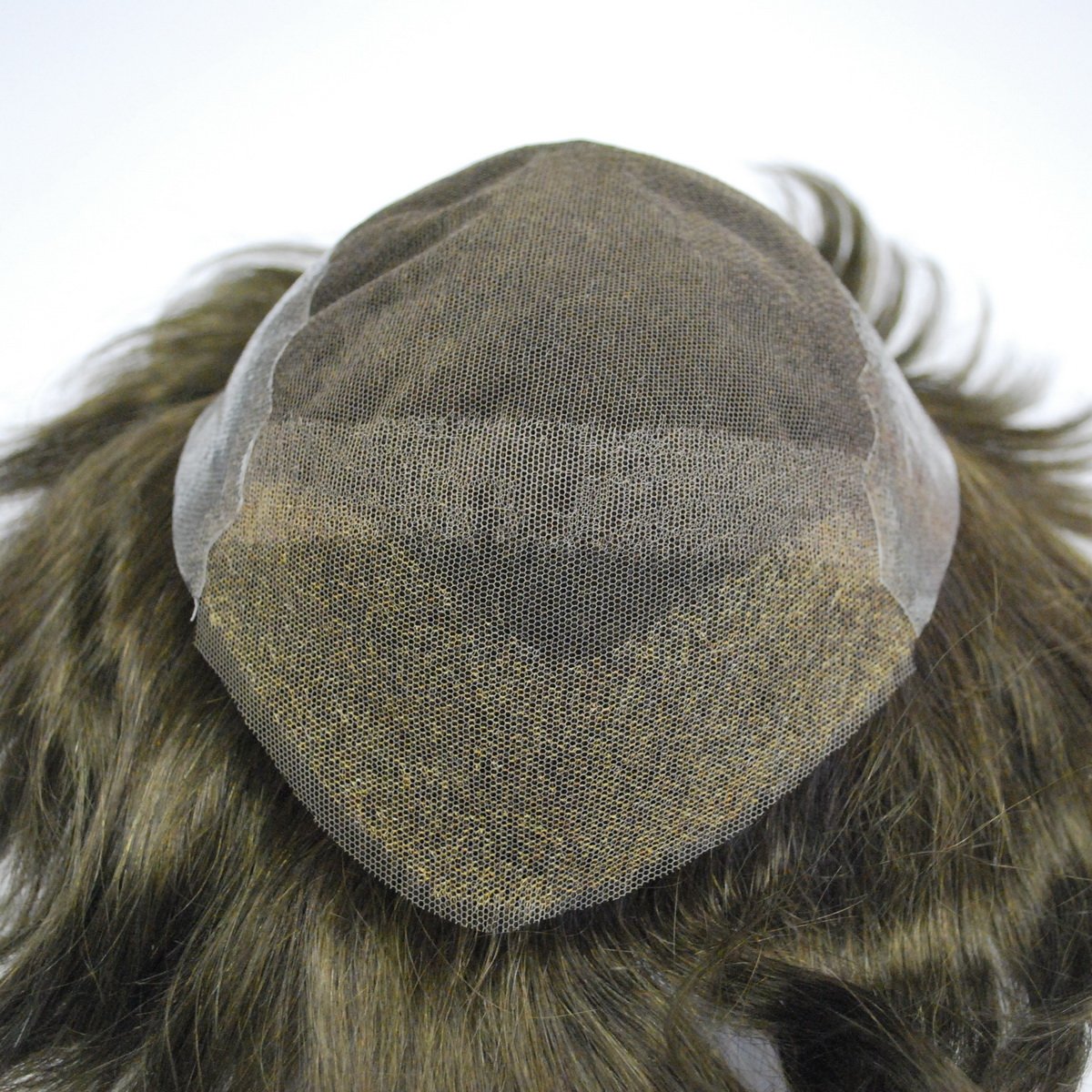 Dark Brown Human Hair Toupee for Men - #3 Lace Front Hair System | Natural Look for Thinning Hair & Baldness | Perfect for Daily Wear, Parties & Special Events