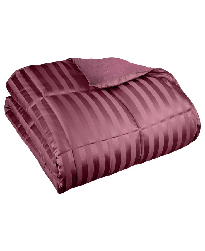 Classic All Season Reversible Blanket - Soft & Cozy for Bed, Sofa, Travel - Perfect for Winter & Summer Use